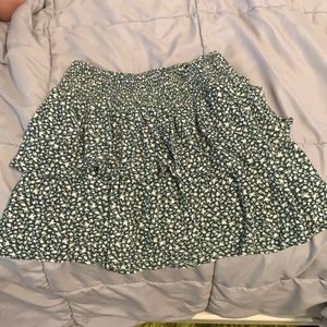 AEO Floral Skirt